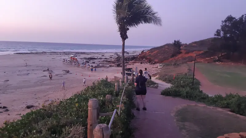 Cable Beach at sunset, Broome