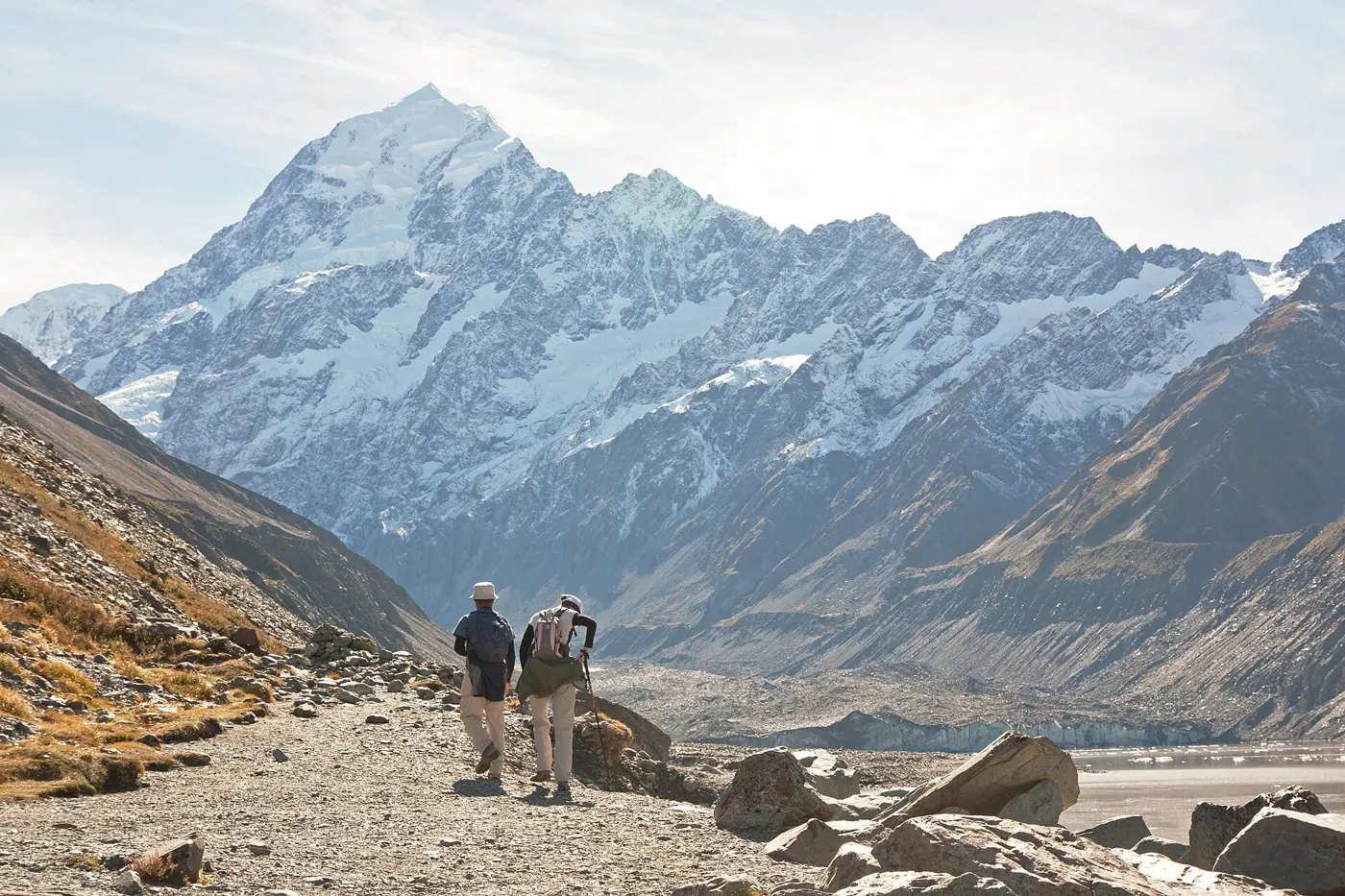 Aoraki/Mt Cook from the Hooker Valley Track