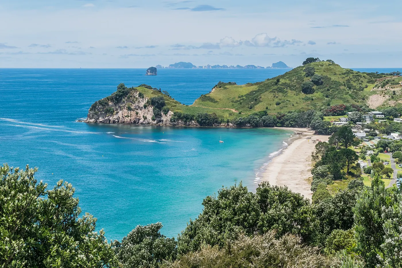 Hahei Beach on the Coromandel Peninsula