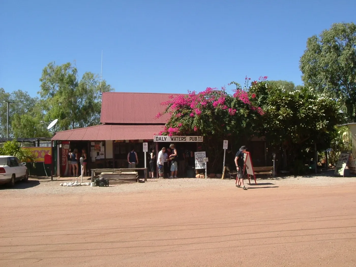The Daly Waters pub on the Stuart Highway