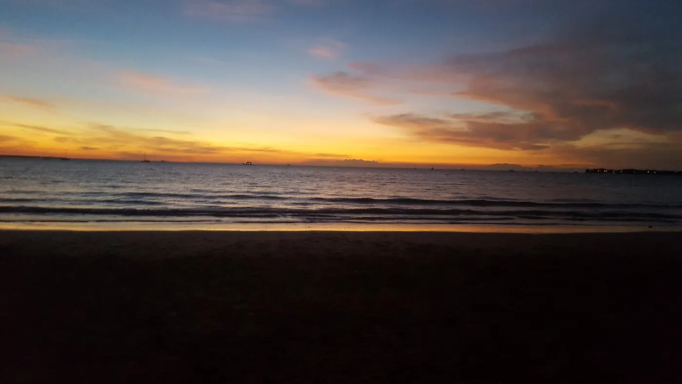 Sunset over Mindil Beach, Darwin