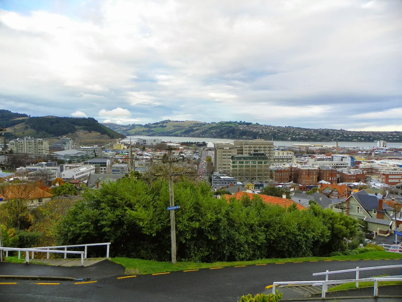 View over Dunedin