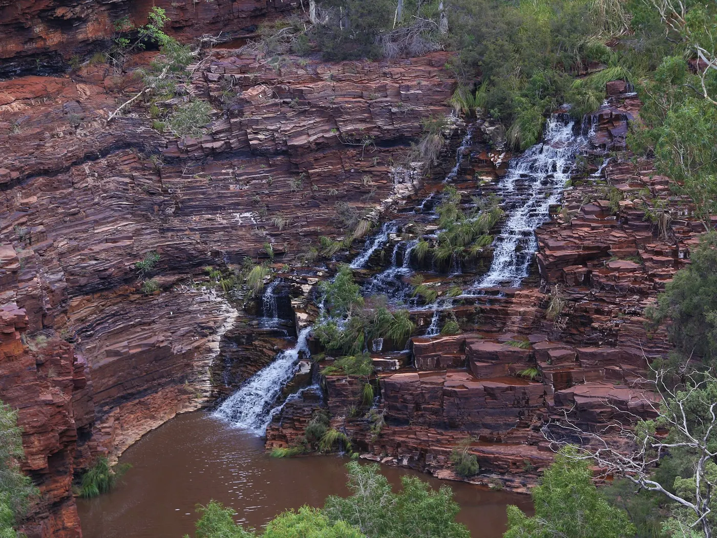 Fortescue Falls in Dales Gorge, Karijini National Park