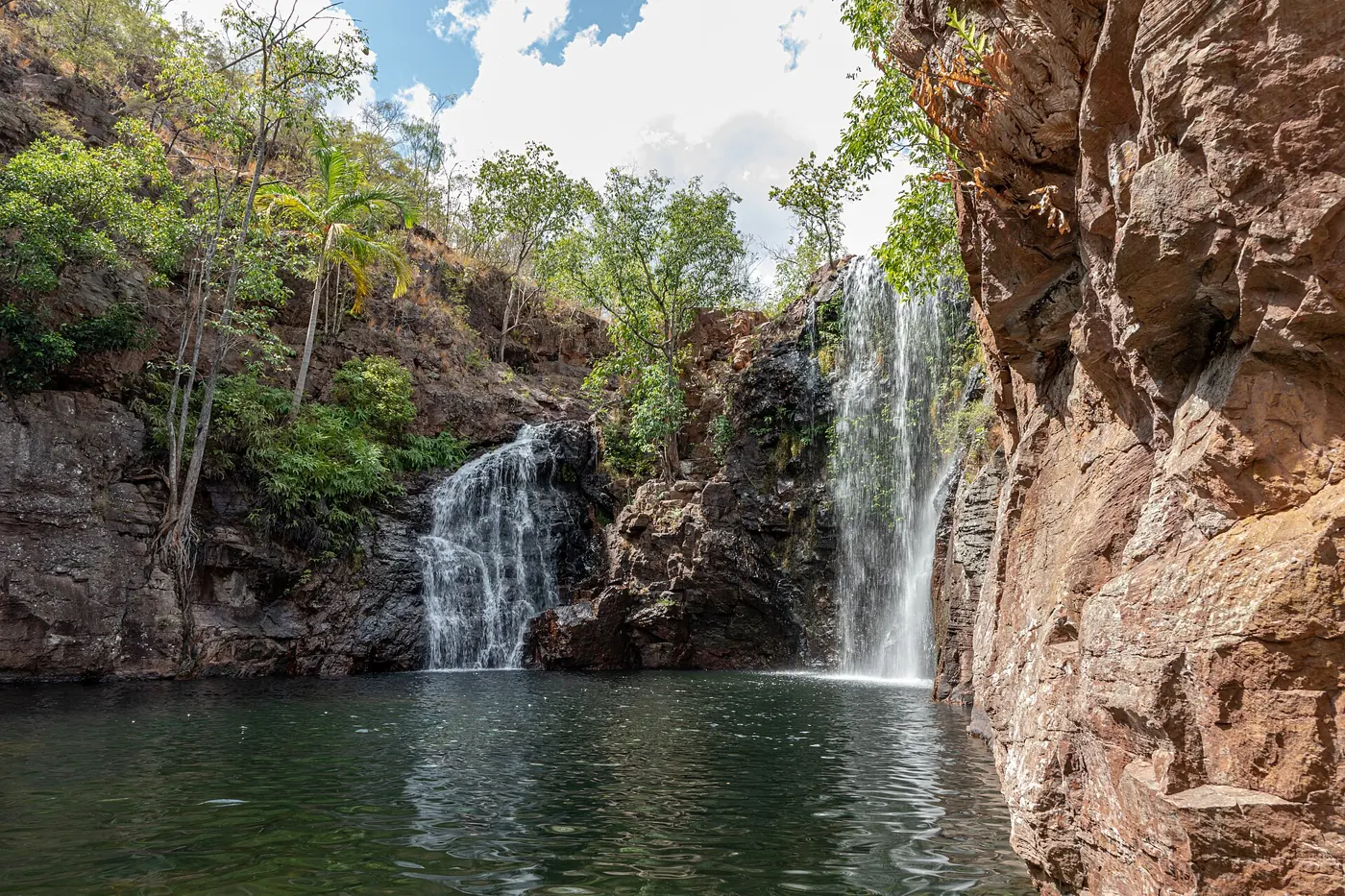 Florence Falls plunge pool, Litchfield National Park