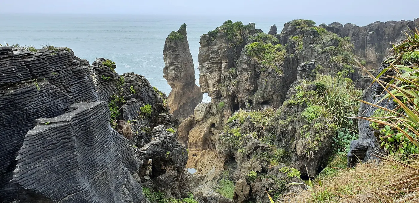 The Pancake Rocks at Punakaiki