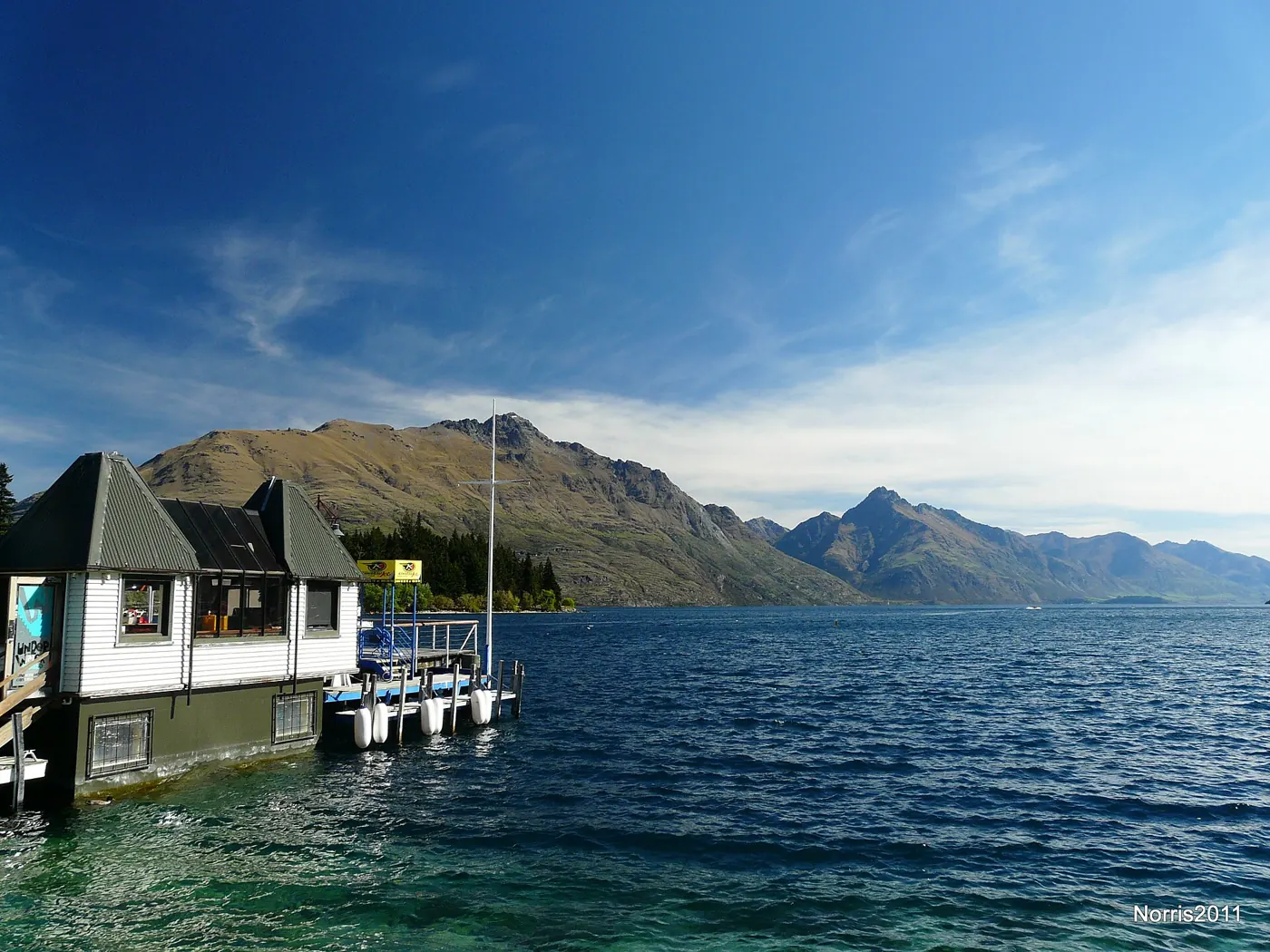 Lake Wakatipu at Queenstown