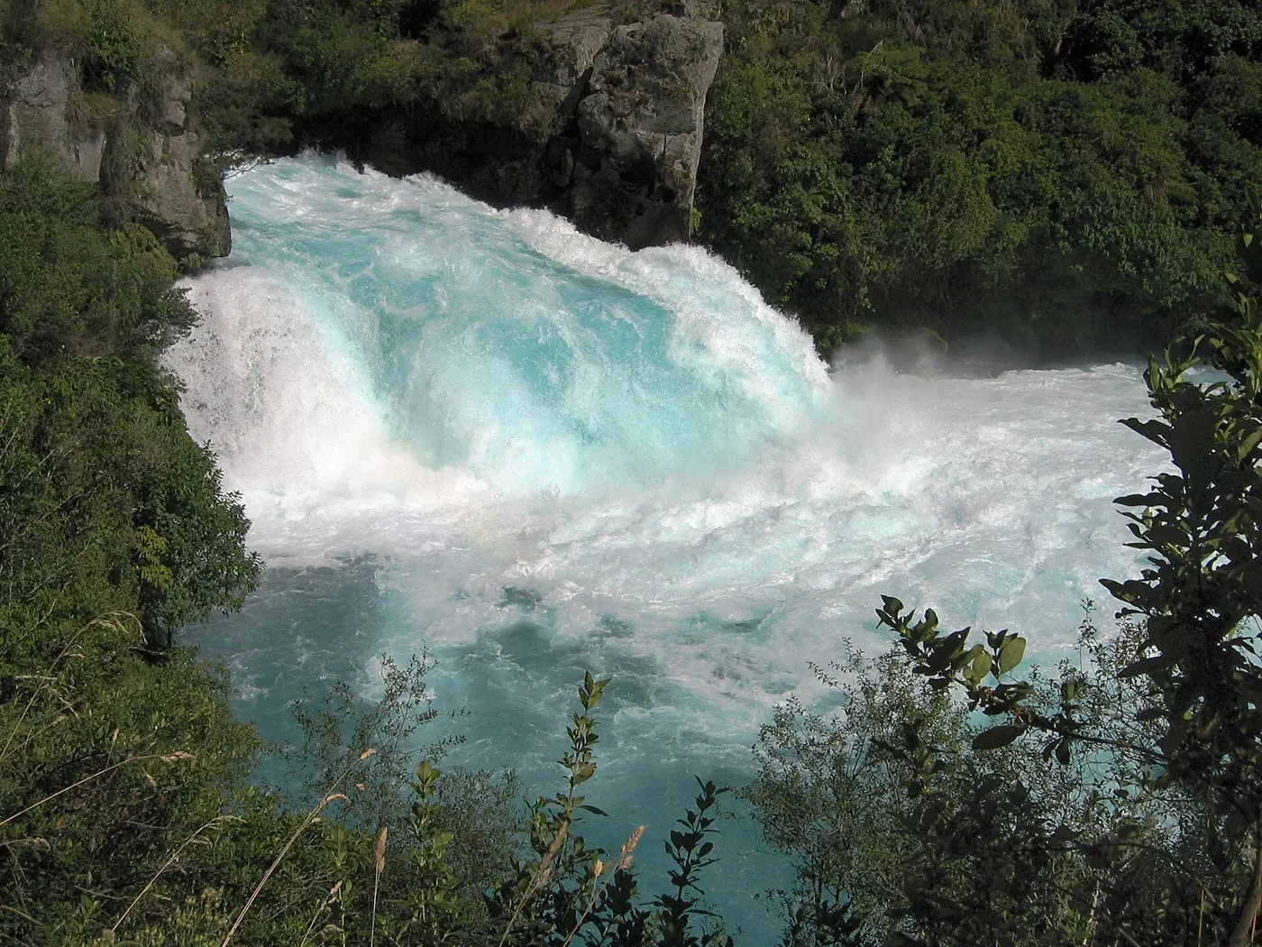 Huka Falls on the Waikato River, Taupō