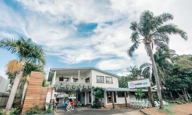Byron Bay hostel, accommodation on Oz Adventure, 10 Days Sydney to Brisbane