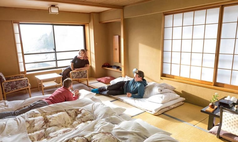 Nagano hotel, accommodation on South Korea + Japan Adventure, 22 Days