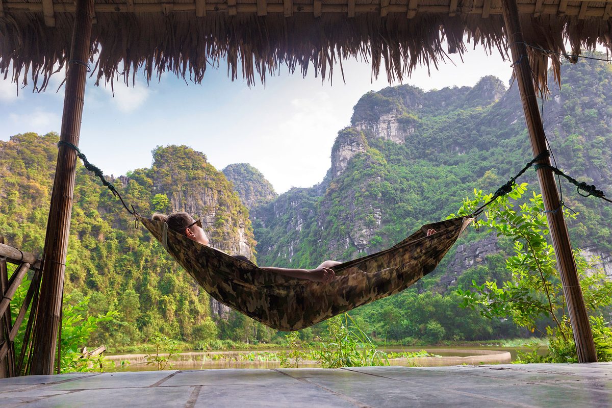 Ninh Binh homestay, accommodation on Thailand & Vietnam Adventure, 29 Days