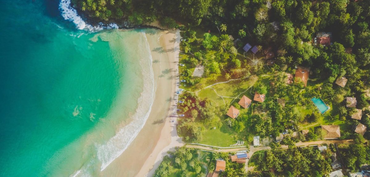 Talalla beachfront eco retreat, accommodation on Ultimate Asia, 75 Days