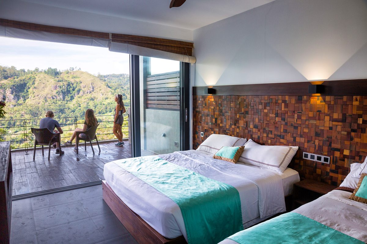 Ella mountain hotel, accommodation on Ultimate Asia, 75 Days